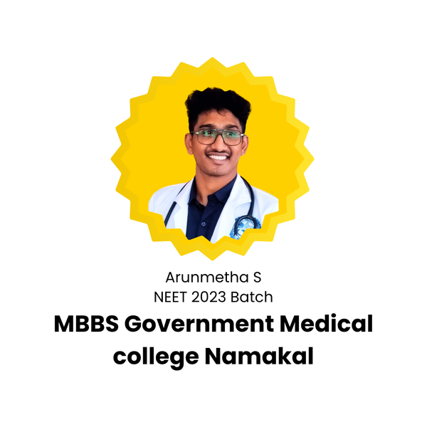 Chitti student who cleared NEET/JEE and joined a top college